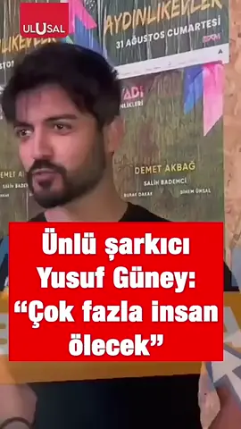 Şarkıcı Yusuf Güney'in 