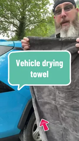 Vehicle drying towel.  #carwax #carcleaningproducts #microfibertowel #carpetcleaner #cleaningessentials