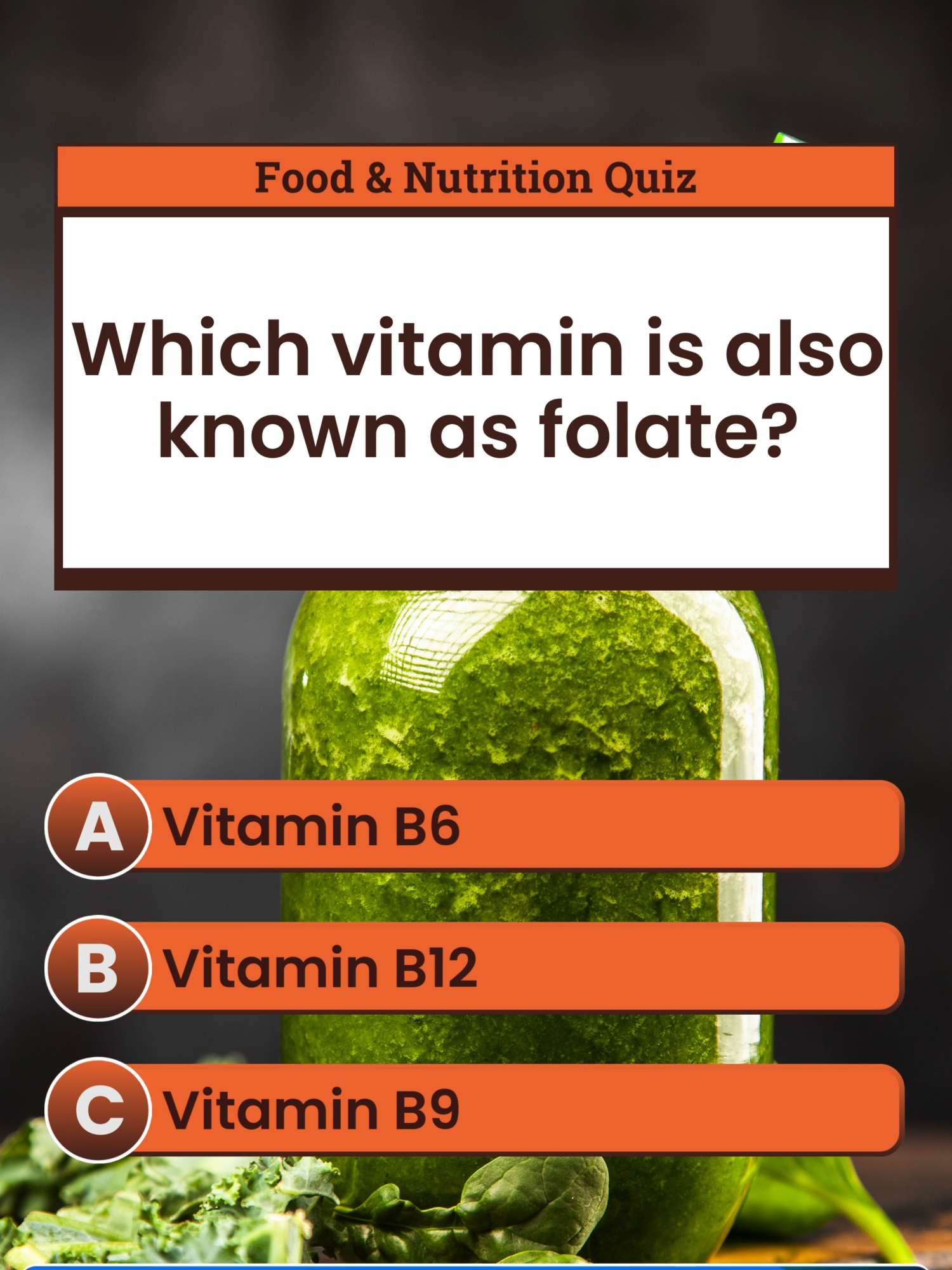 From quinoa to calcium to folate, test your nutrition knowledge in this short quiz. #FoodQuiz #NutritionQuiz #LearnOnTikTok #quickquiz #CoZeBits