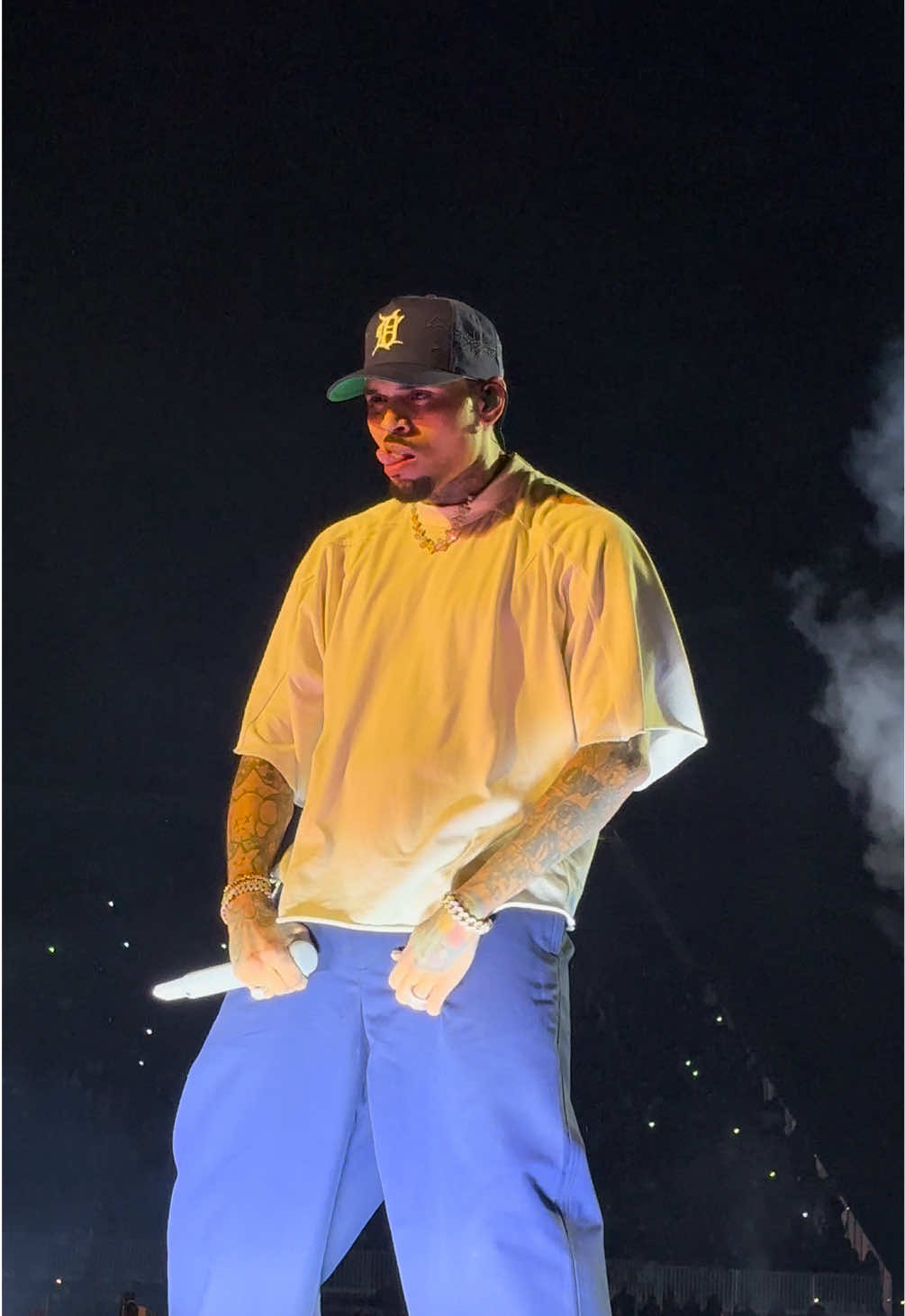 get it breezy 😍 @chrisbrownofficial #breezy #breezybowl #chrisbrown #chrisbrownofficial #concert #breezybowl2025 #rogersstadium #foryou #fyp #breezybowlxx 