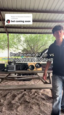Replying to @Giovanni Castillo  there y’all have it, let us know what y’all think !! sorry for taking so long been busy chat 😭 #deafbounce #orion #soundsystem #speakerbattle @stinkyspaints 