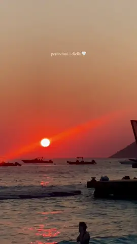 No sunset like in Albania 🤍#albanian #greencoast #dhermi #vlora 