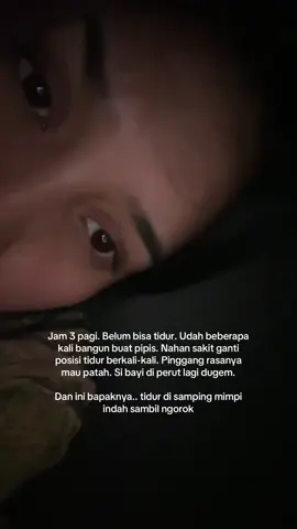 Pov bumil tm 3 tiap malam tidur bareng paksu☺️🙌 #fyourpage #firsttimemom #pregnancy 