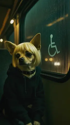 Dog in a bus #weirddog 