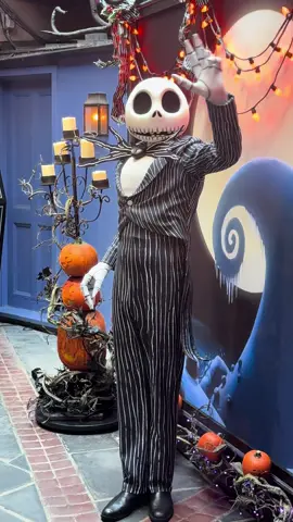 Jack Skellington has Finally Arrived at Disneyland. #disney #disneyland #halloween #jackskellington 