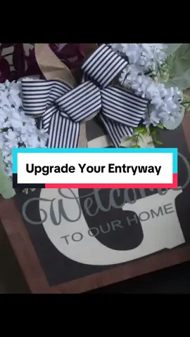 Your front door deserves this upgrade 😍 This personalized letter & leaf door hanger is perfect for any home — and it’s on sale for 15% off today! 🏡✨ #HomeDecor #DoorHanger #EntrywayGoals #NeutralDecor 