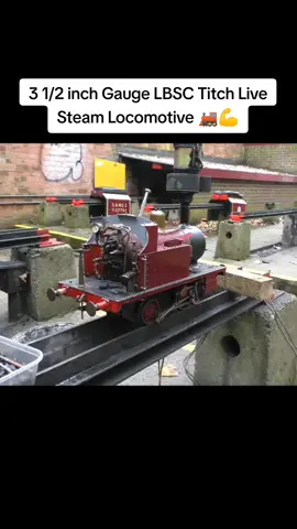 Small train, big steam power. 😮 #steamtrain #powertrain #steamenginepro #railway #fyp 