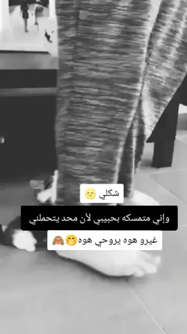 متمسكه بي لأن محد يتحملني غيره هوه🙈💔 يلا شاركوا ومنشنو للحب 🙊🤭🫂