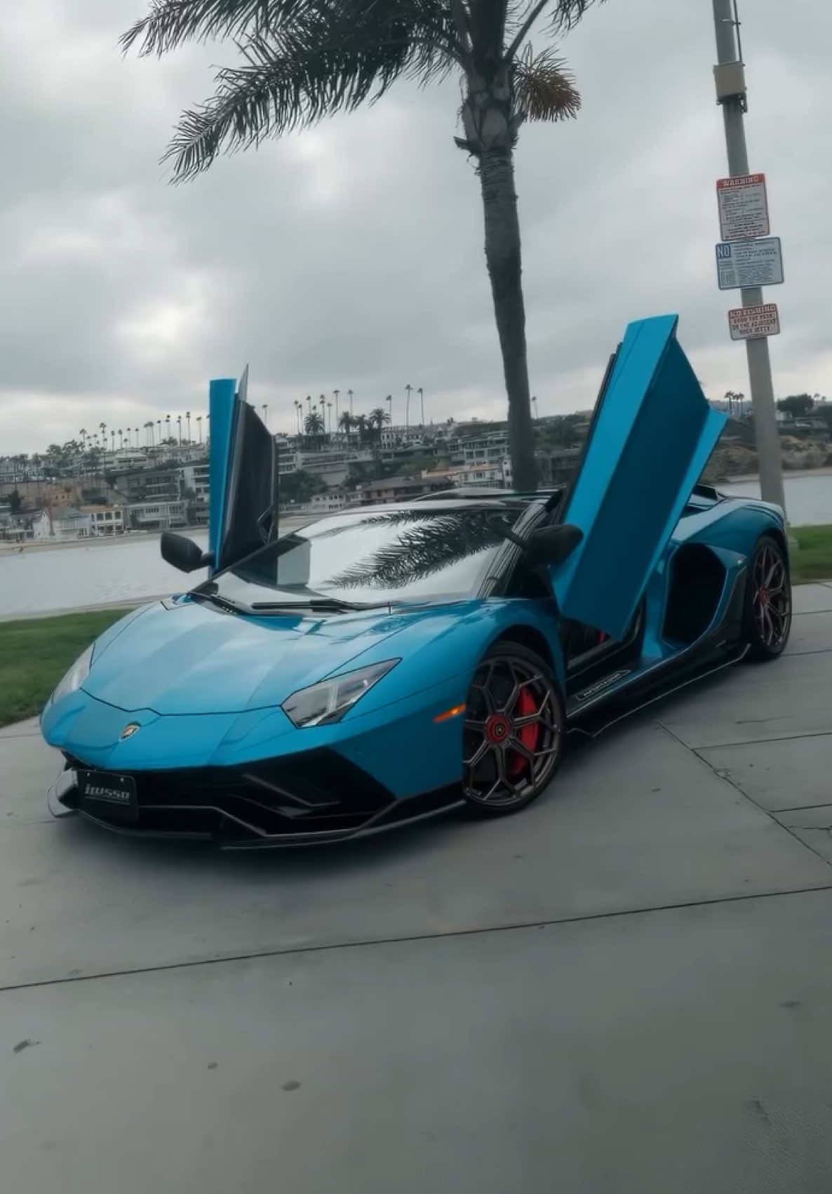 Superior 💙 • • • Lamborghini Aventador Ultimae (IG 📸 @ilussooc) #luxury #speed #luxuryspeed #lamborghini #aventador 