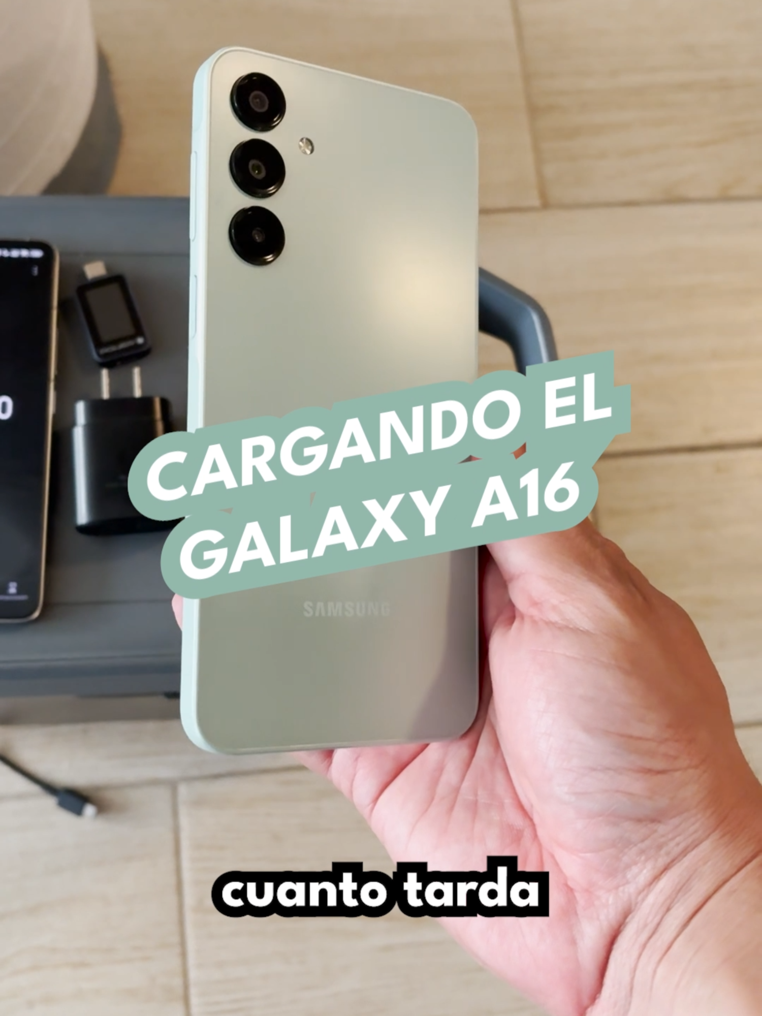 Samsung Galaxy A16 ¿Cuánto tarda en cargar? #celulares #smartphones #smartwatch #android #tecnologia #isamarcial #review #unboxings #carga#cargarapida#cargador#pruebadecarga#fastcharging#prueba #samsunggalaxy #galaxyA16
