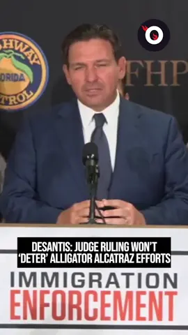 Florida Gov. Ron DeSantis said Friday that deportation efforts at 