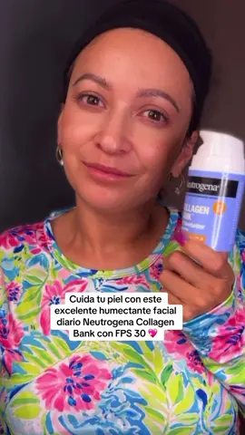 #carolina_rangel__  Envío gratis  Humectante facial diario Neutrogena Collagen Bank con FPS 30, 2 fl. oz. Fragancia para el cuidado de la piel. Lo puedes ordenar aqui, el link esta en mi perfil en (TikTok Shop) o en carrito anaranjado hace clic.