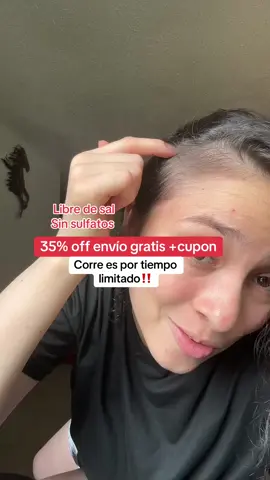 La línea de shampoo, para la caída y el crecimiento del cabello de natural sant contiene biotin Romero y cebolla. Es libre de sal.. . . . Los resultados podrían variar de personas personas#naturalsant #caidadecabello #tiktokshopfinds #shampoodecebolla #haircare 