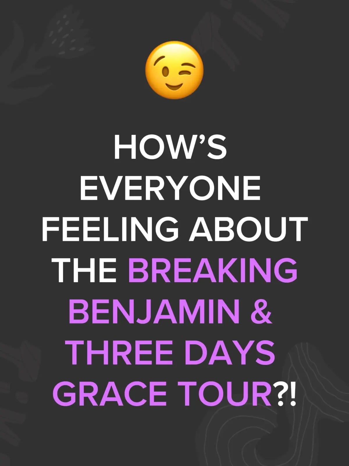 #breakingbenjamin #threedaysgrace 
