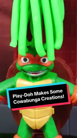 @Play-Doh teams up with @TMNT for the gnarliest ninja collaboration! #tmnt #tmntedit #teenagemutantninjaturtles #playdoh #playdohtoys 