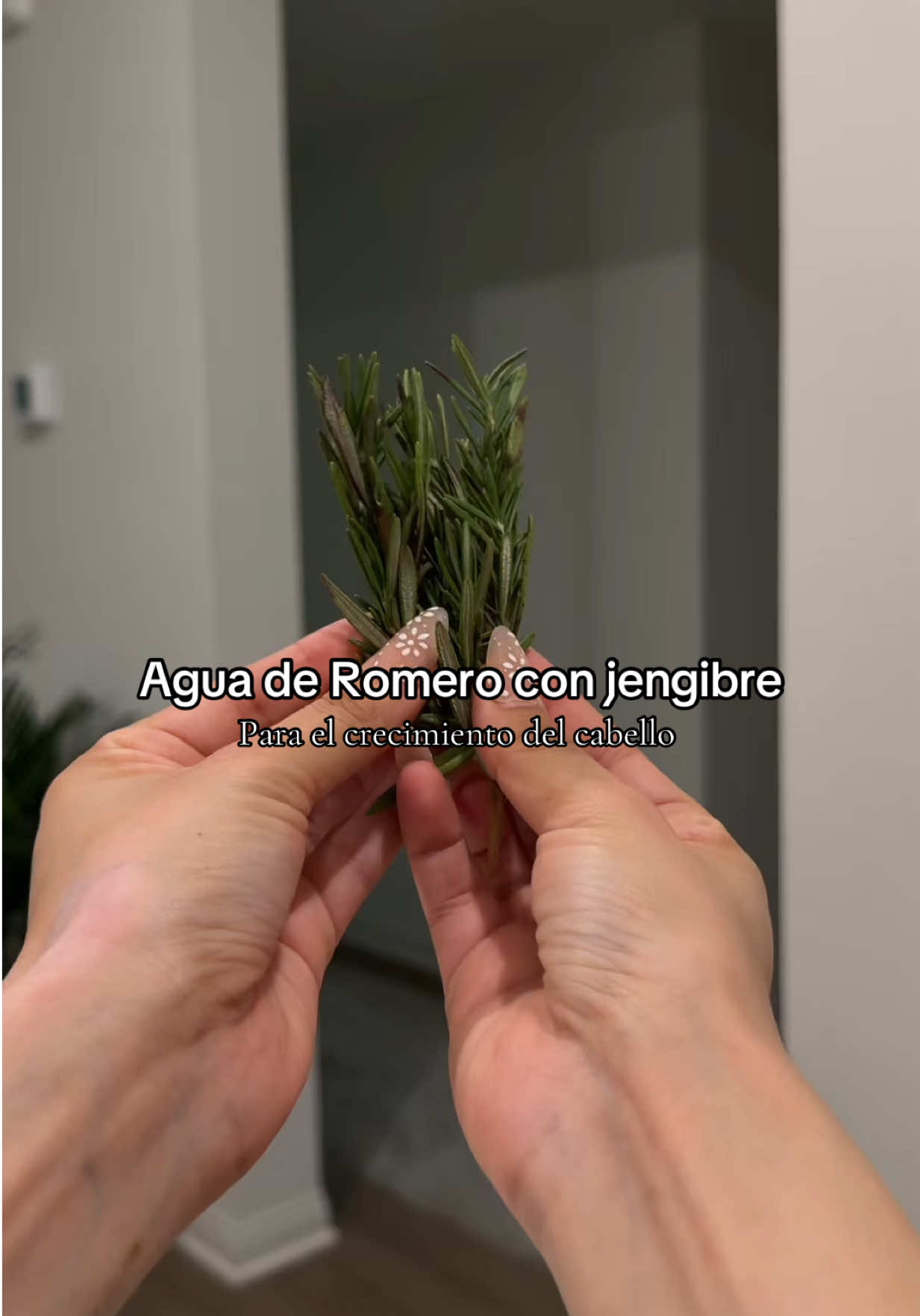 Mi favorita receta para que crezca tu cabello  ✨#fyp #cabellolargo #romero #cabellosaludable #belleza 