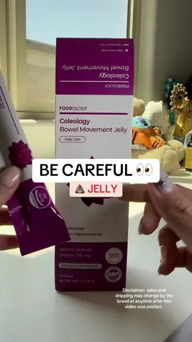 Disclaimer- sales and shipping may change by the brand at anytime after this video was posted.  For anyone that struggles with #2 like me #tiktokshopdeals #bowelmovementjelly #foodology 