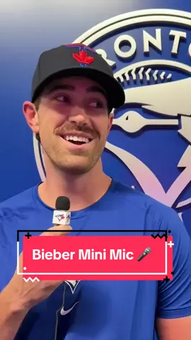 Get to know your newest Blue Jay 🎤 #MLB #BlueJays #ShaneBieber #Toronto #Bieber 