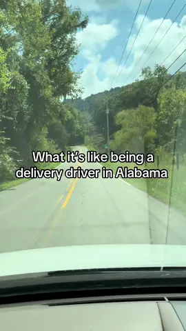 Not pictured: the scenic views, free range chickens, immaculate homes, right next to ran down trailer parks. #instacartshopper #deliverydriver #countrylife #freerange 