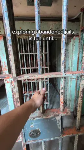 the only door without a latch too 😭 #urbex #urbanexploring #abandoned #jai #prison 