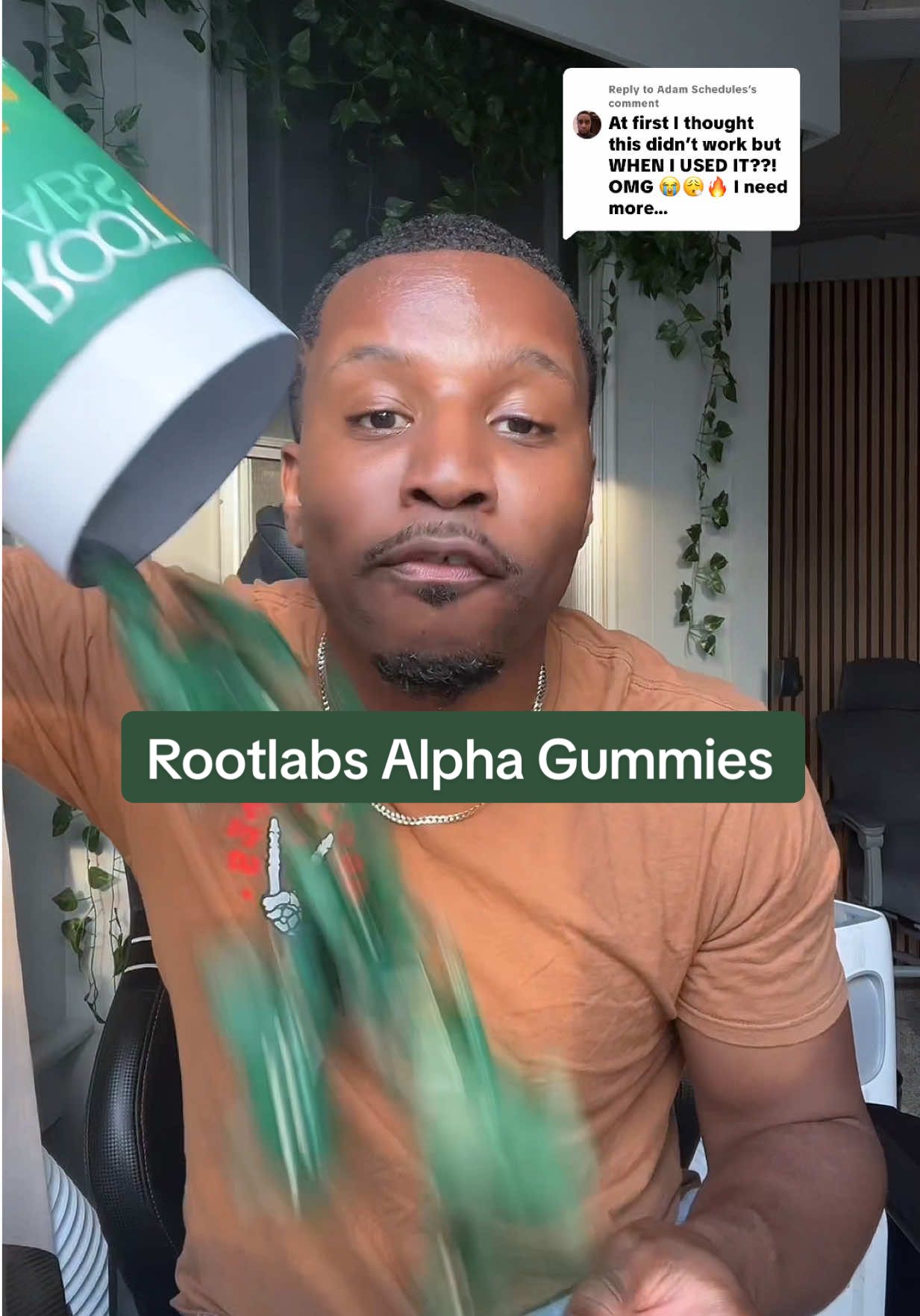 Replying to @Adam Schedules I definitely know how you feel 😩🔥 #shilajit #alphagummies #supplements #keivontay #tiktokshopcreatorpicks 
