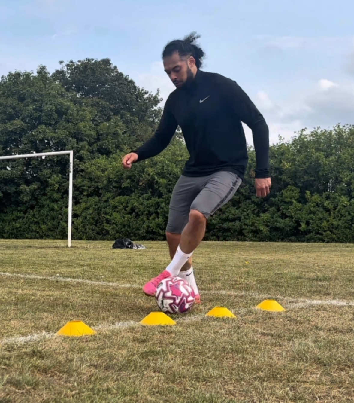 Using BASIC Cone Drills To Improve Your Game.  #football #training #education #improve #footballdrills 