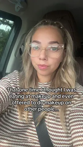Makeup Blindness is real ya’ll🤣🤣 I’m so sorry to whoever got their makeup done by me during this time😅 I can’t believe I even went out like this lol #makeupblindness #fail #makeup #funny #MomsofTikTok 