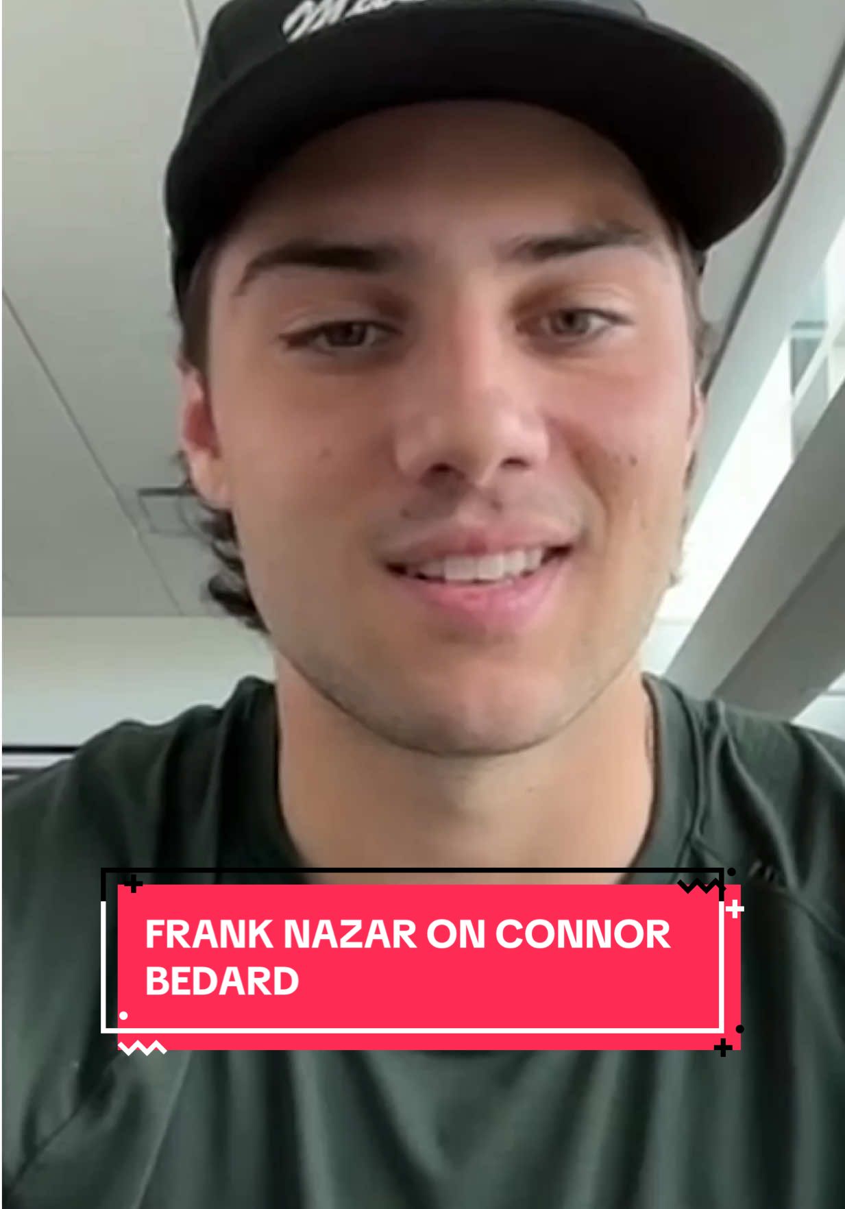 we can’t wait for this duo 👏🙂‍↕️  #chicagoblackhawks #connorbedard #NHL #franknazar #hockey 
