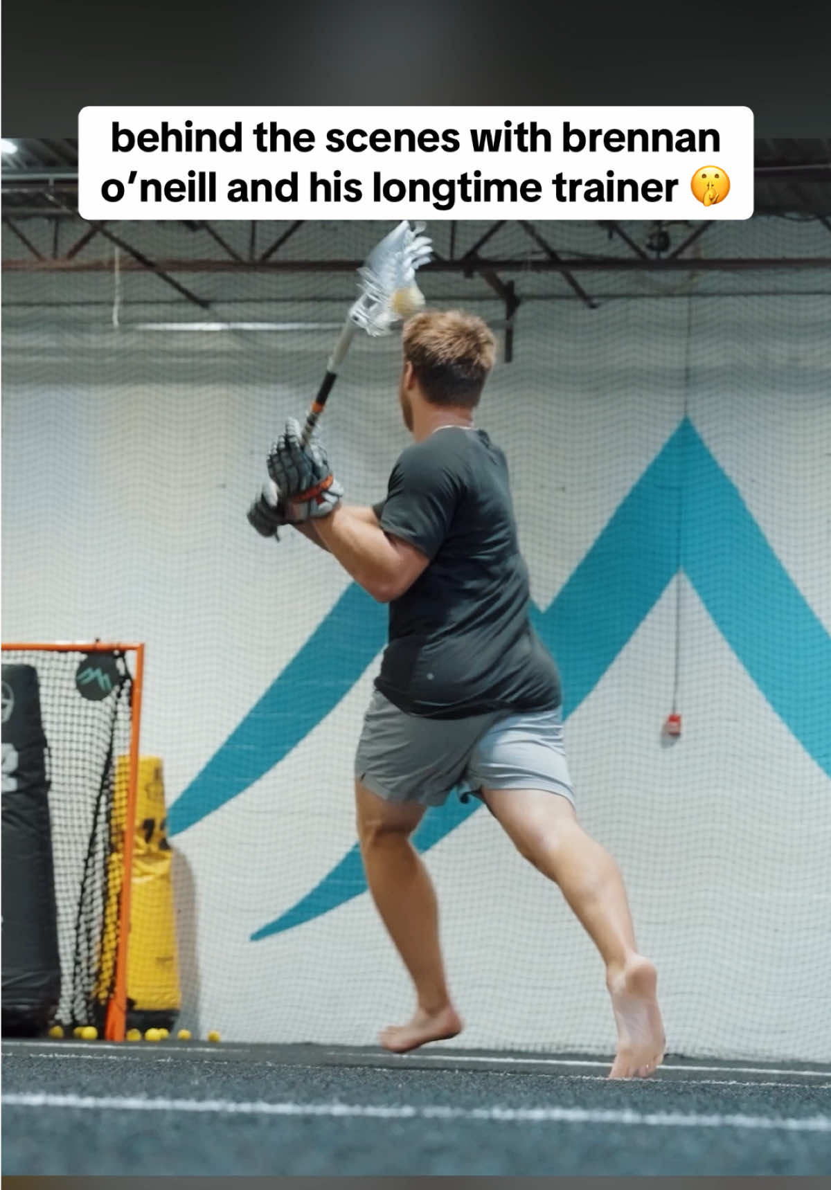 the man who built brennan o’neill 😤 #lacrosse #brennanoneill #lax #training #sports 