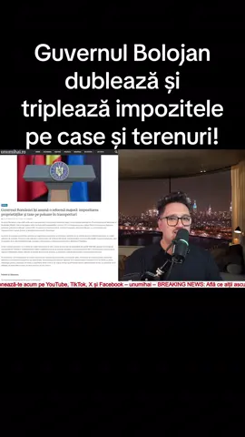 Guvernul Bolojan dublează și triplează impozitele pe case și terenuri #unumihai #stiriromania #breakingnews #stiri #fyp 