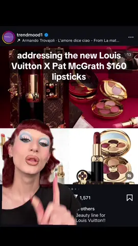 are you guys going to buy anything??? #louisvuitton #patmcgrath #newmakeup #makeupreview #makeup   