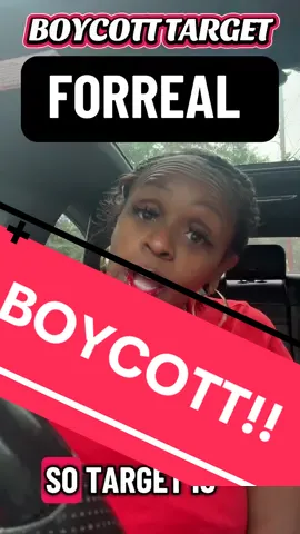 Apply PRESSURE!! It's time to #boycott #target They are #playinginourfaces #solidarityforever #dei