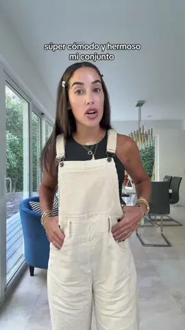 Replying to @🐍MACHE🐍 está hermoso y súper cómodo #overalls #OOTD #tiktokshop #fyp #lelieandivis 
