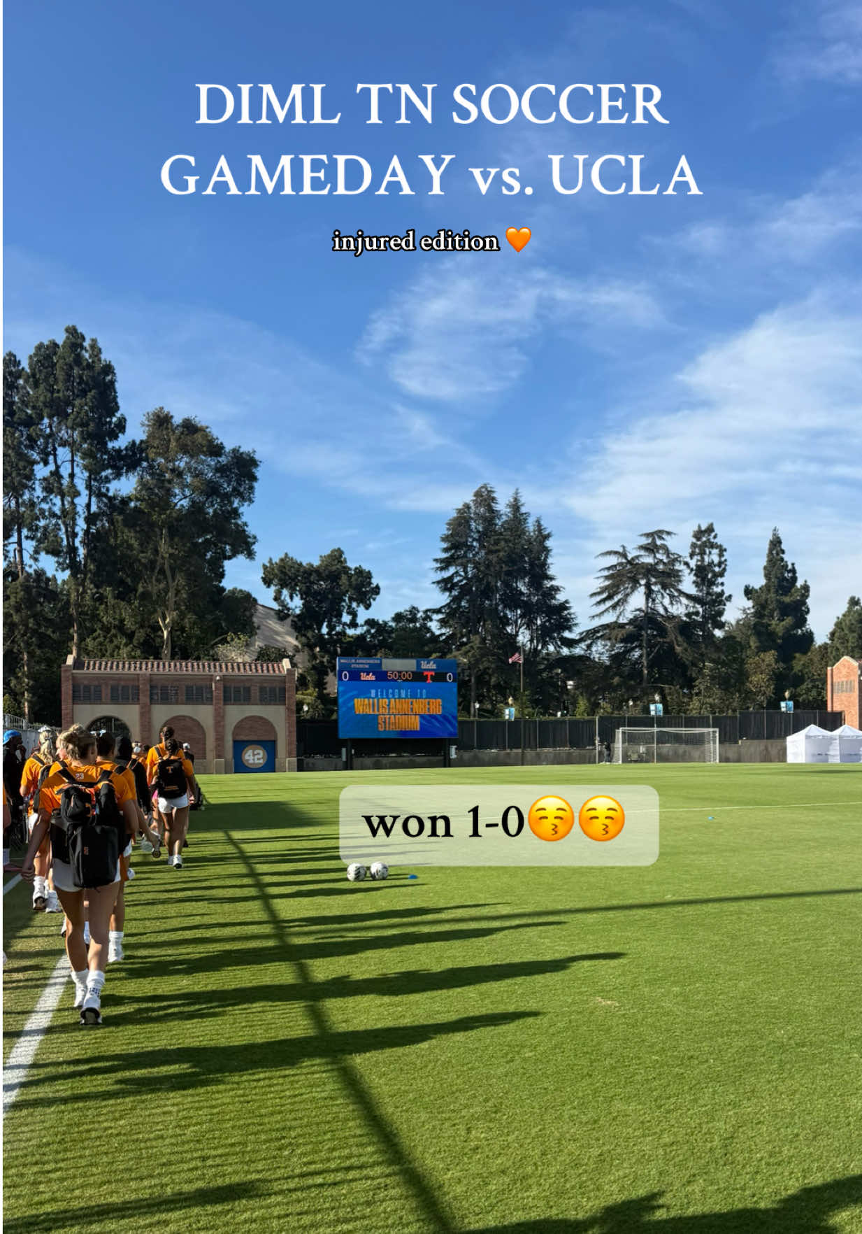 UCLA DUB🧡🧡🧡 // #tn #Soccer #foryou #diml #athlete 