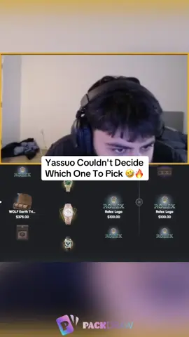 Yassuo Couldn't Decide Which One To Pick 🤣🔥 #yassuo 