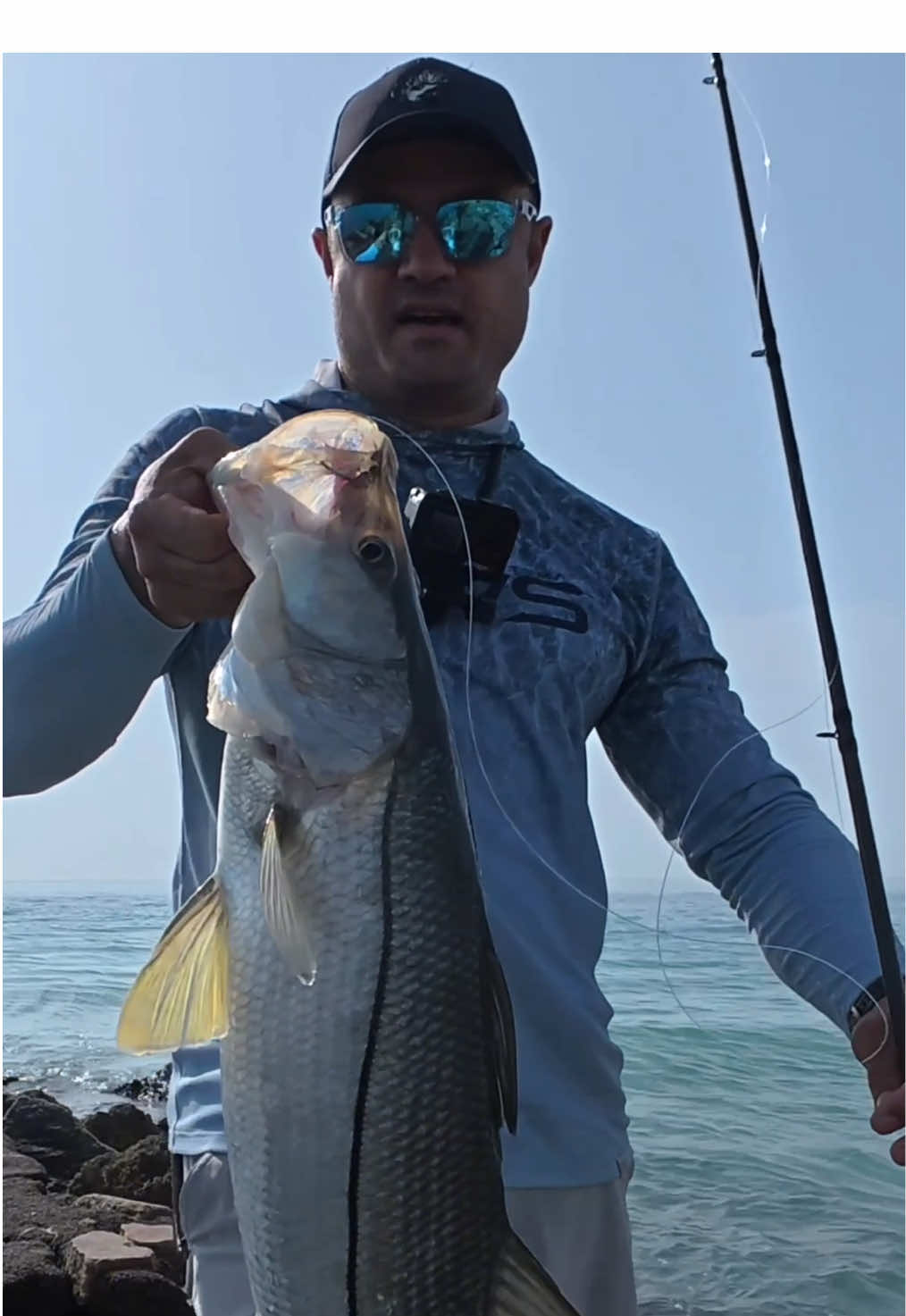 🎯 No Meio do CARDUME de ROBALO 🎣 . . Siga-me: @wagnerfisherman . . #pesca #pescaria #robalo #iscaartificial #pescador