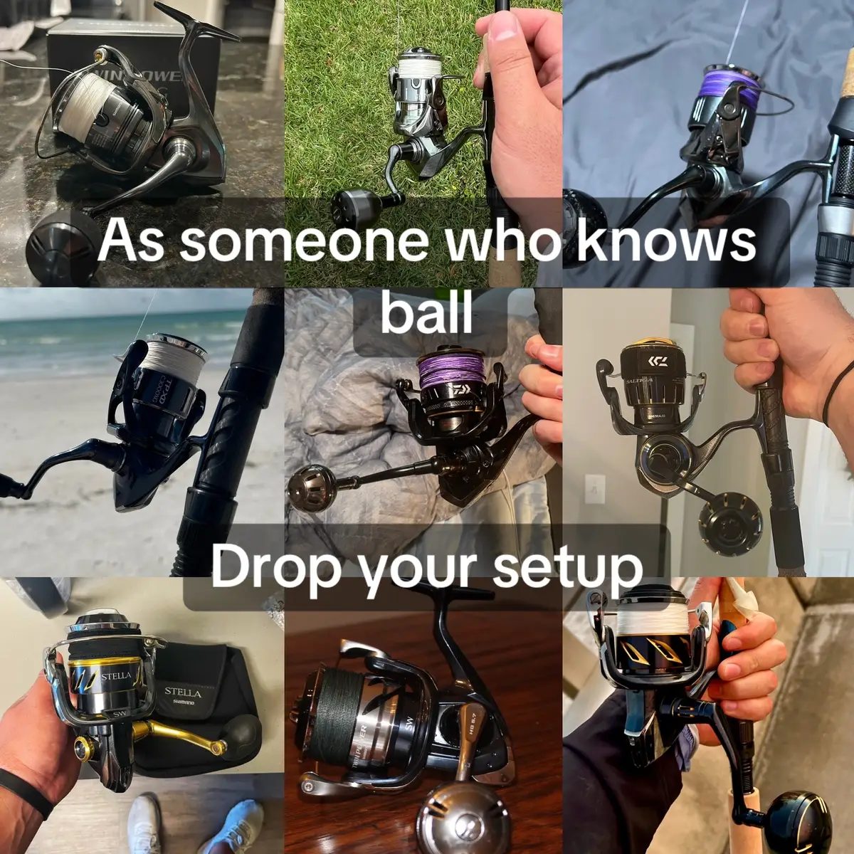 Just keep the Penn reels out of the comments please 🙏🏼 #shimano #daiwa #vanstaal #quantum #fishingsetup 