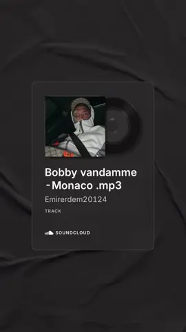 @BOBBY VANDAMME - Monaco #bobbyvandamme #fyp #leak #song #gova 