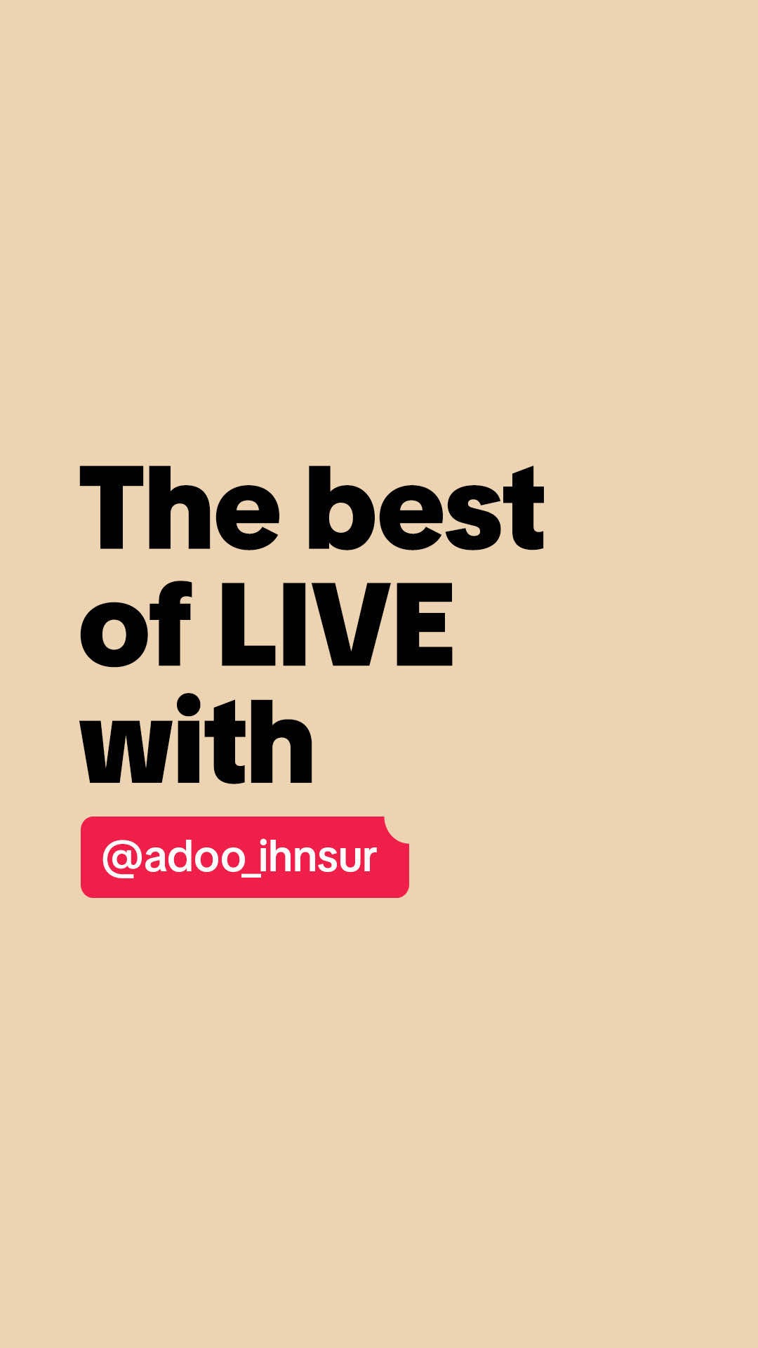 @💖Adoo💖아두🎤’s voice is reaching hearts everywhere through TikTok LIVE 🫶 LIVE singing clips provided by @nonol.playground