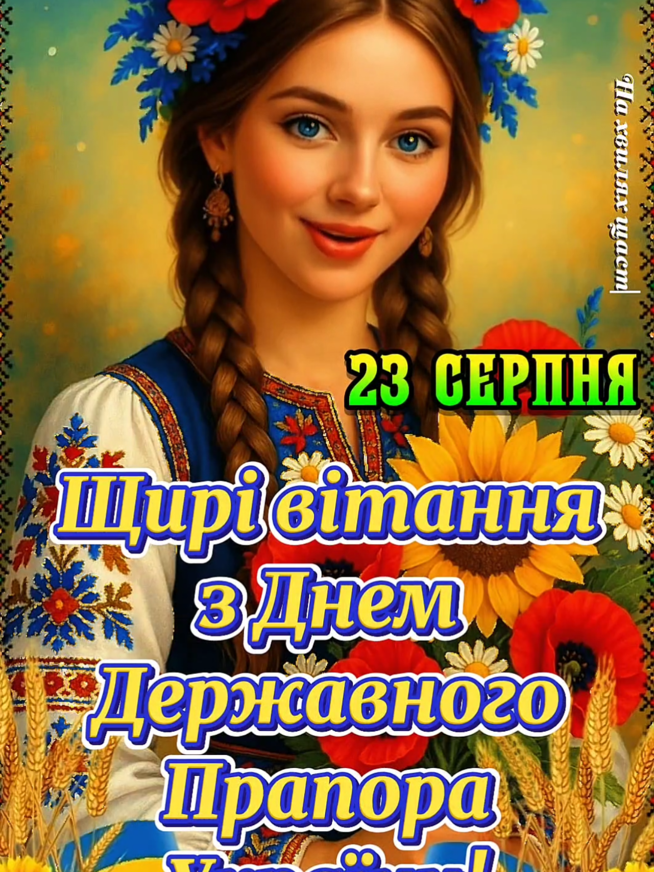 З Днем Державного Прапора України! 23серпня. #зднемдержавногопрапора #23серпняденьпрапора #зднемдержавногопрапора🇺🇦🇺🇦🇺🇦 #деньдержавногопрапораукраїни #державнийпрапорукраїни 