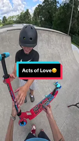He was Bullied😢So I Made His Day❤️#scooter #pov #kindness 