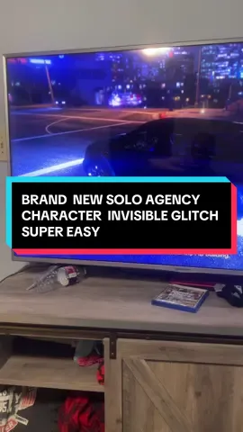 BRAND  NEW SOLO AGENCY  CHARACTER  INVISIBLE GLITCH SUPER EASY #gta5 #gta5online #gta5glitch #foryoupage #foryou 