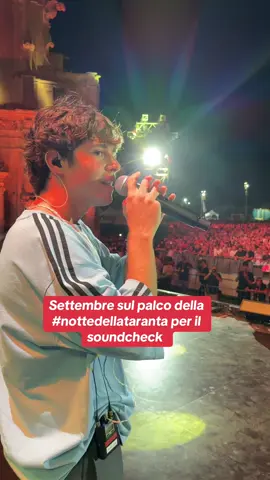 Grande Andrea! @SETTEMBRE  📌appuntamento il 23 agosto su Rai3 RaiRadio2 RaiItalia in diretta!!! ❤️ live a Melpignano (Le) #weareinpuglia #nottedellataranta #puglia #taranta #pizzica  