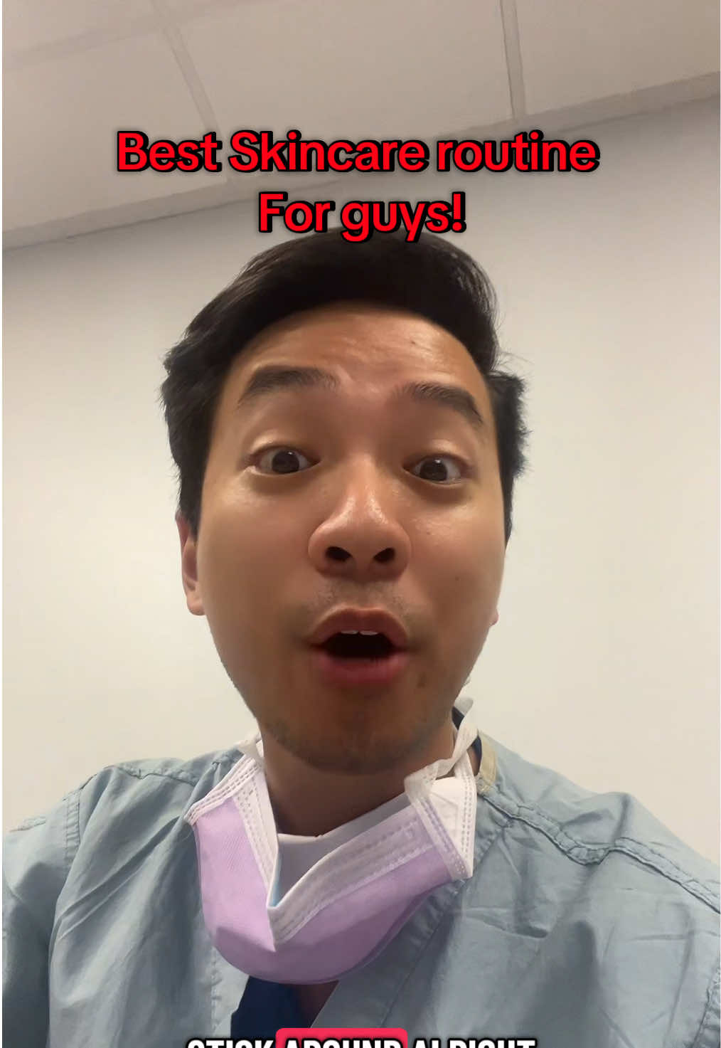 Are you a sweaty gym bro? #physicianassistant #plasticsurgery #skincareroutine #mensskincare #skincaretips 