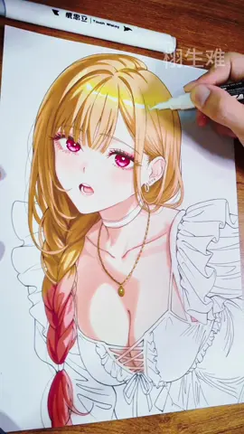 #Kitagawa #marin #eva #asukalangleysoryu #asukalangley#evangelion #handdrawn #painting #paintings 