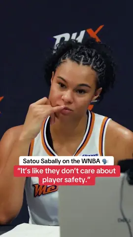 Satou Sabally was asked about playing in another back-to-back this season. #WNBA #womensbasketball #mercury 