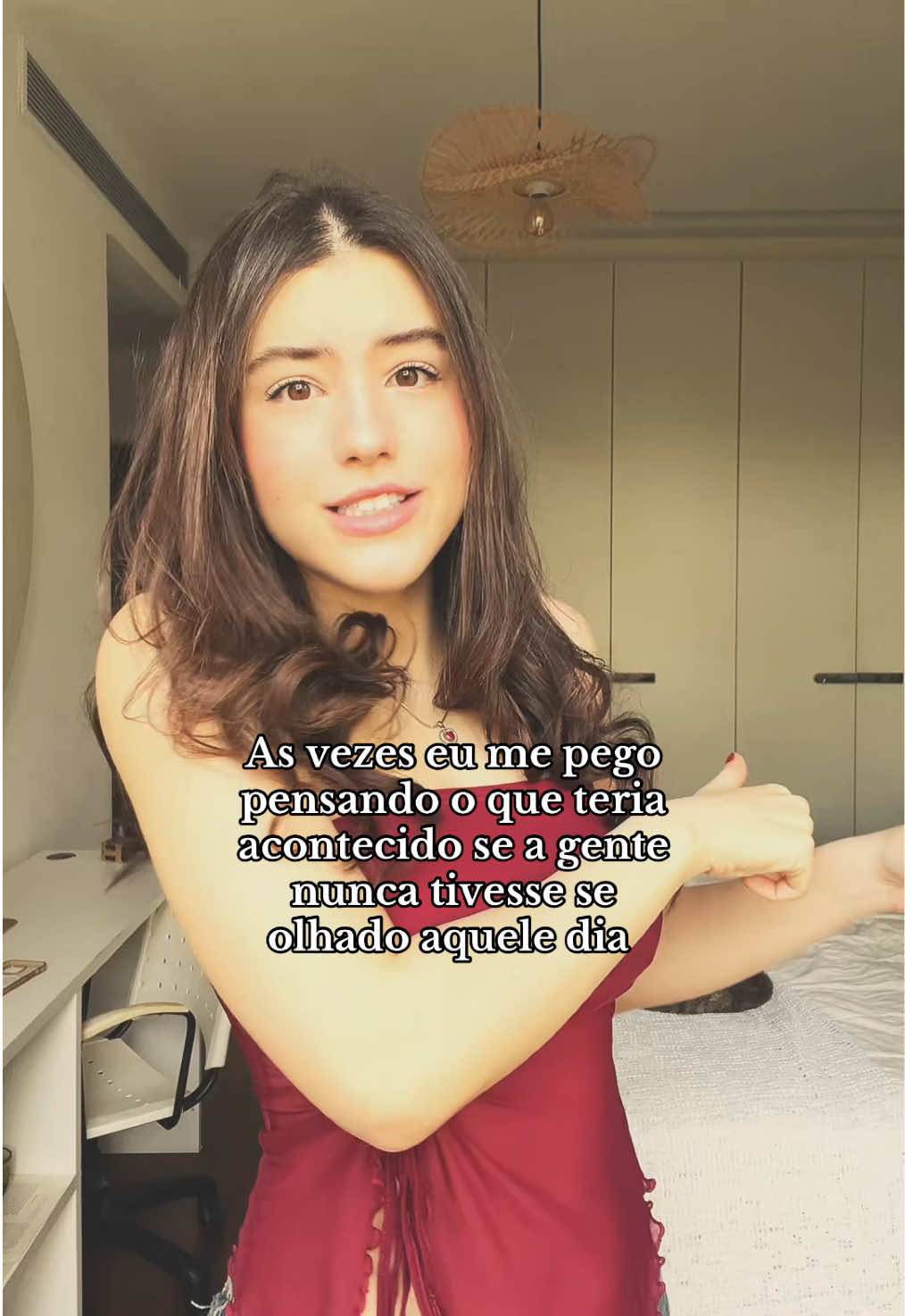 Gente meu cabelo tá lindo hj #foryoupage #trend #fyp #foryou 