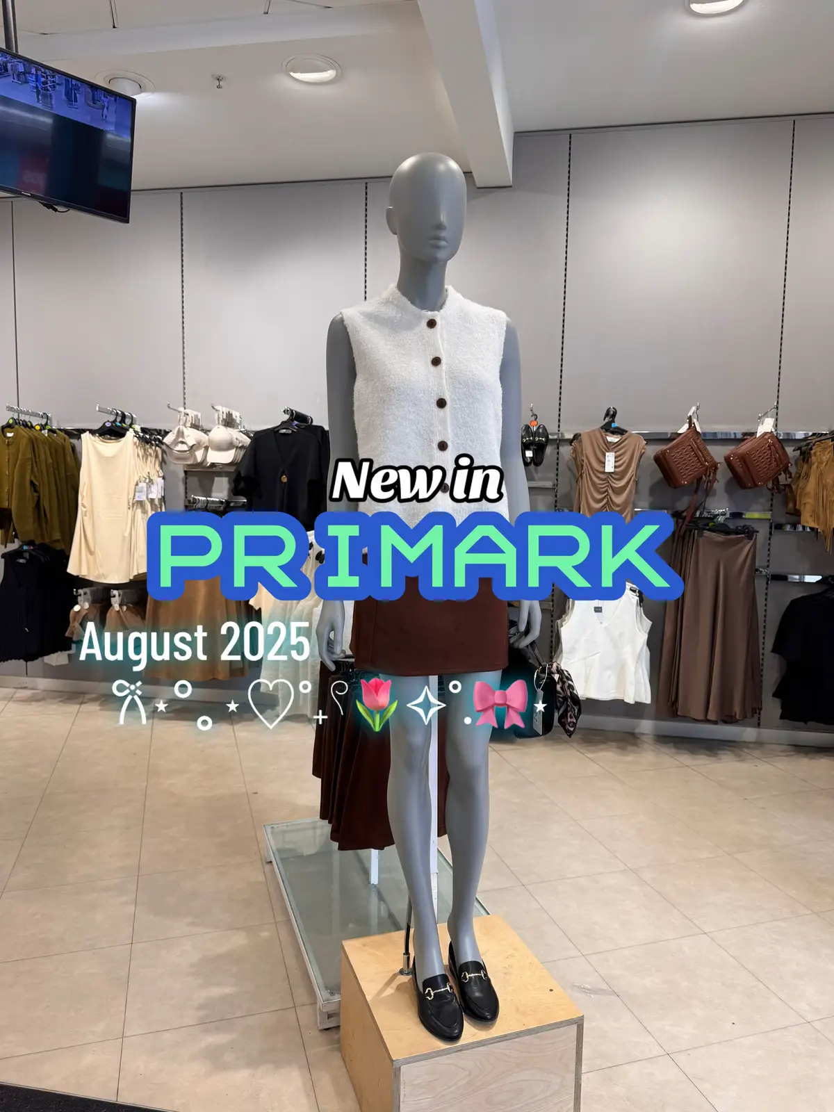 At Primark, there’s something for everybody 𐙚⋆°｡⋆♡ #primark  #primarkhaul  #primarksummerup  #accessories  #bags  