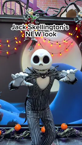 Jack Skellington is back for the holiday season! #disneyland #jackskellington #nightmarebeforechristmas #disney #halloween 