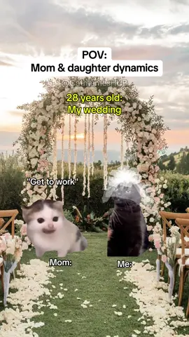 Mom & daughter dynamics #catmemes #realatable #Relationship #mom 